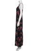 Reformation Floral Print Long Dress