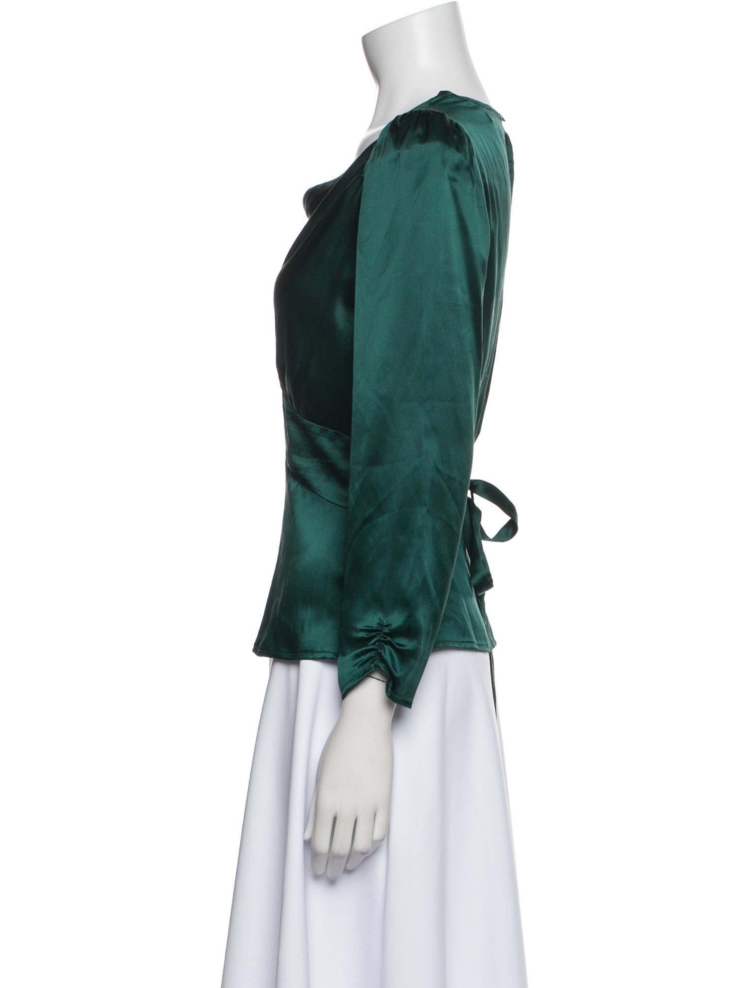 Reformation Silk Cowl Neck Blouse w/ Tags