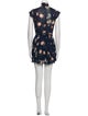 Reformation Floral Print Mini Dress