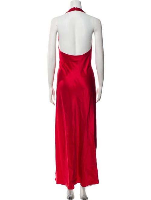 Reformation Halterneck Long Dress