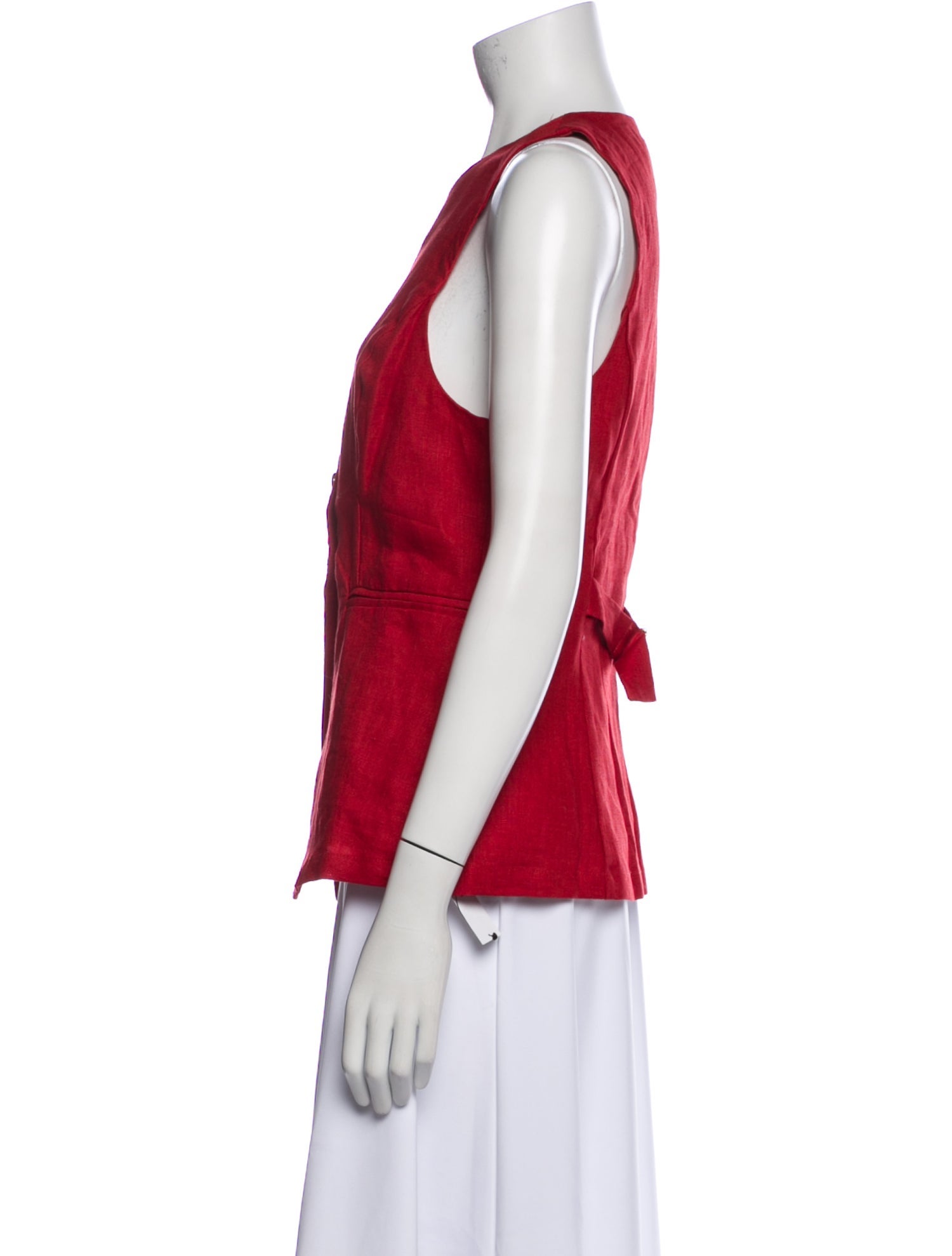 Reformation Linen V-Neck Top w/ Tags