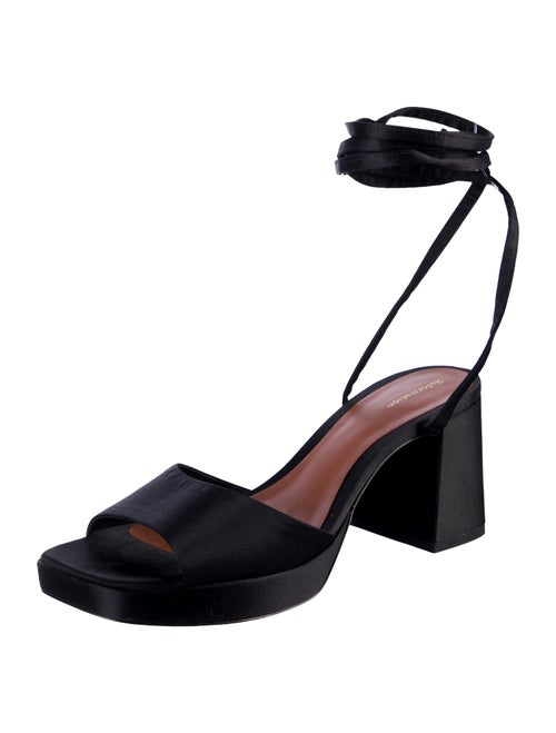 Reformation Satin Sandals