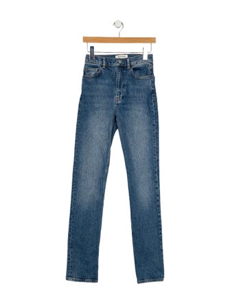 Reformation High-Rise Straight Leg Jeans