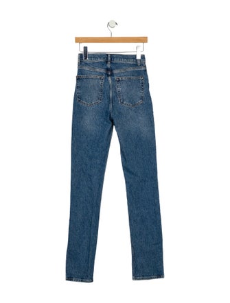 Reformation High-Rise Straight Leg Jeans