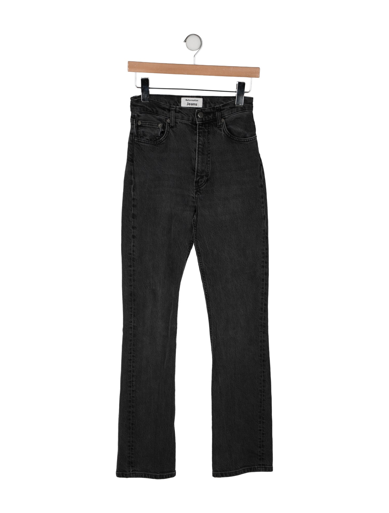 Reformation High-Rise Straight Leg Jeans