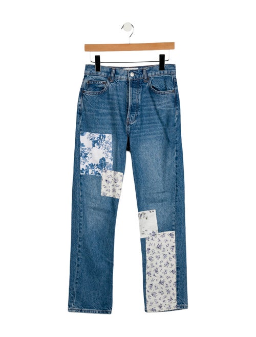 Reformation High-Rise Straight Leg Jeans