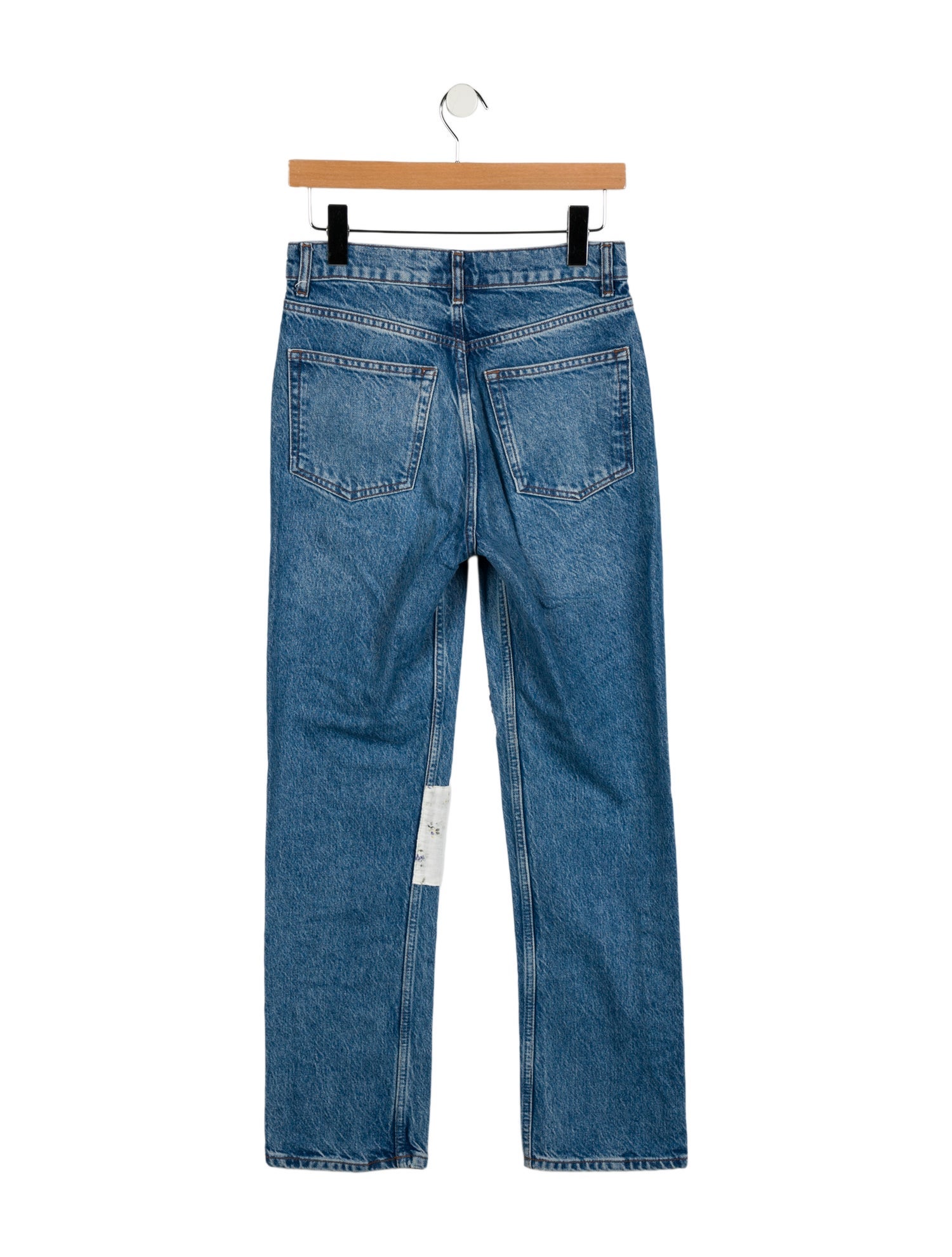 Reformation High-Rise Straight Leg Jeans