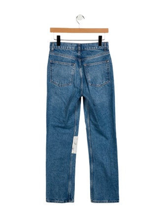 Reformation High-Rise Straight Leg Jeans