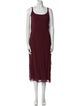 Reformation Scoop Neck Long Dress