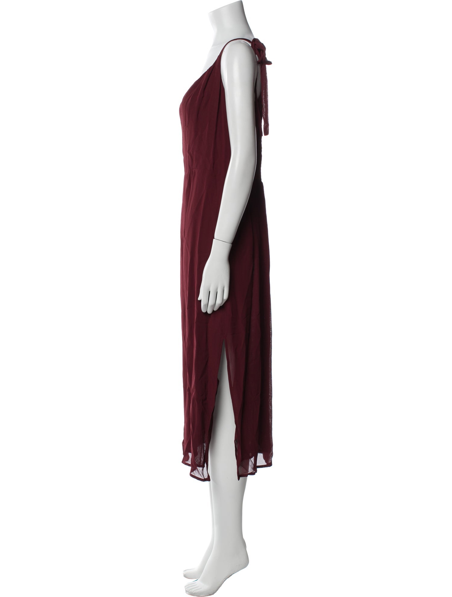 Reformation Scoop Neck Long Dress