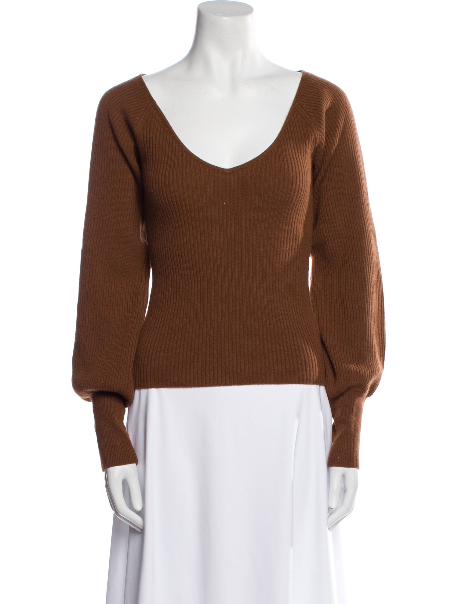 Reformation Cashmere Scoop Neck Top