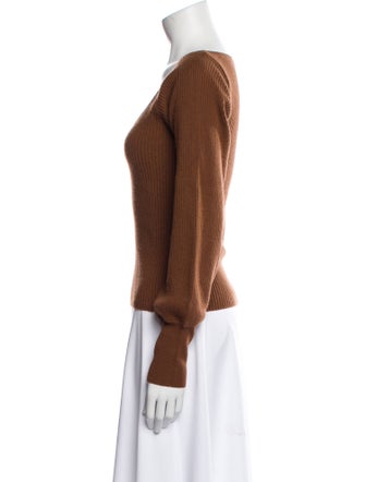 Reformation Cashmere Scoop Neck Top