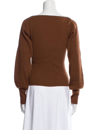 Reformation Cashmere Scoop Neck Top