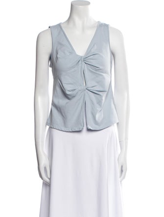 Reformation V-Neck Sleeveless Top