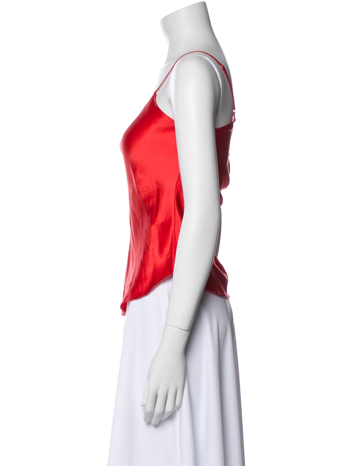 Reformation Silk Scoop Neck Top