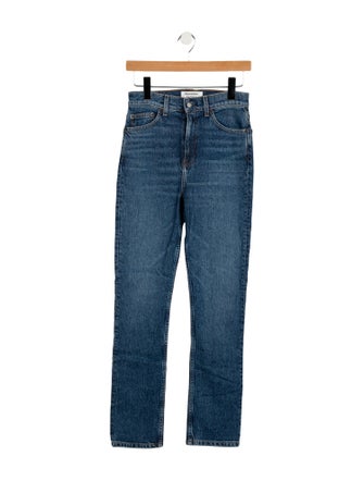 Reformation High-Rise Straight Leg Jeans