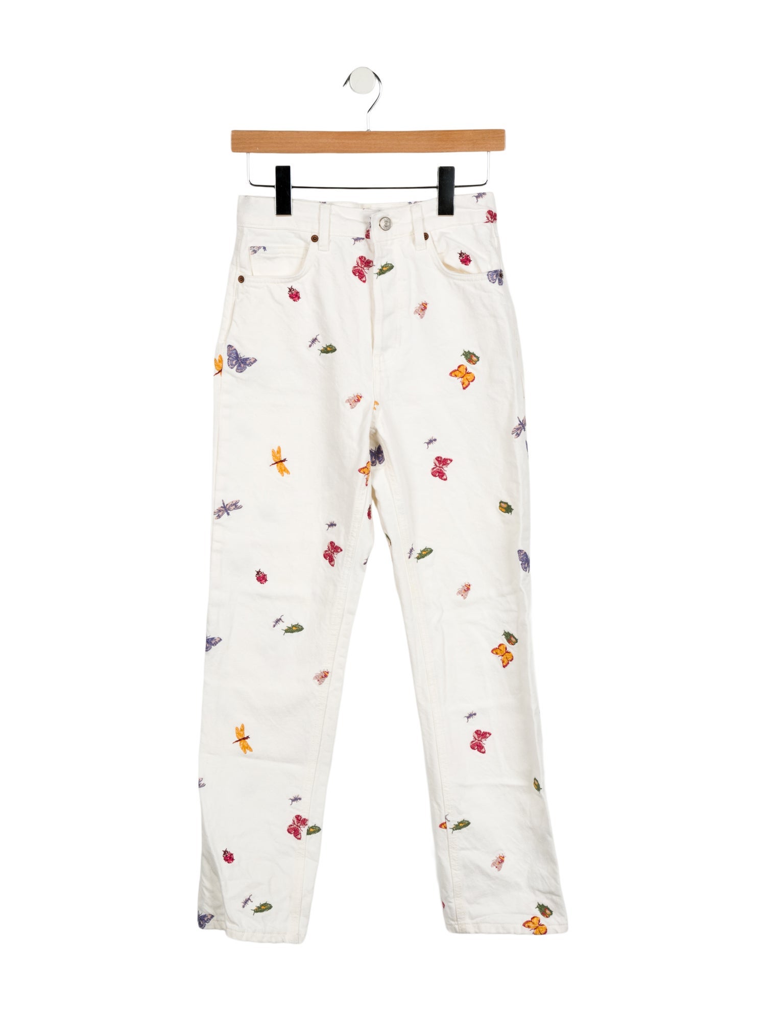 Reformation High-Rise Straight Leg Jeans