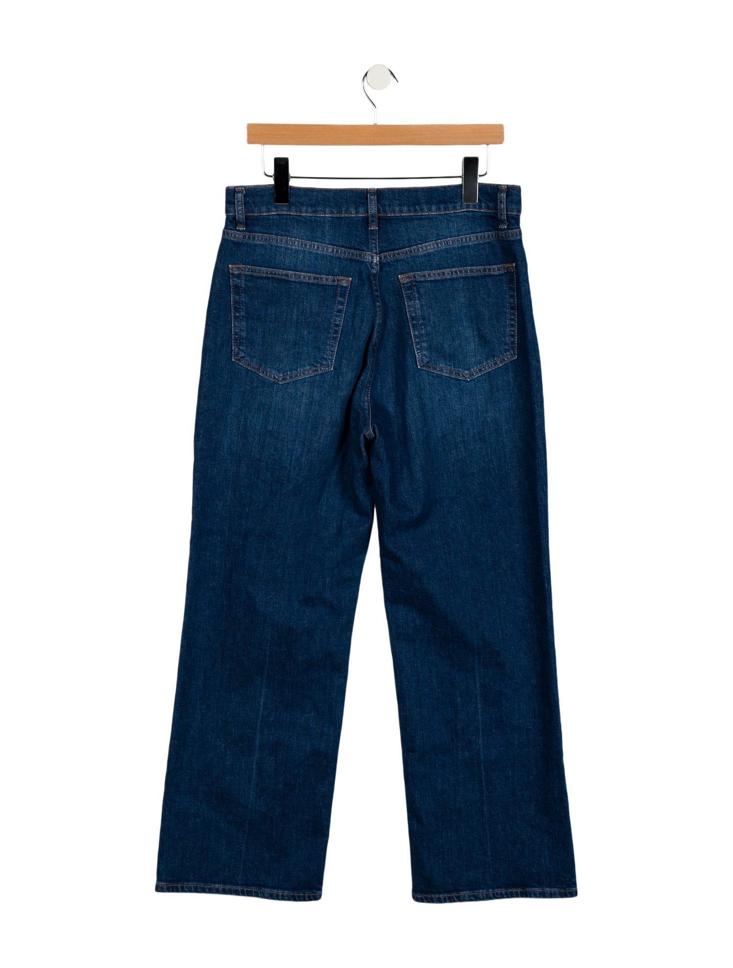 Reformation Mid-Rise Wide Leg Jeans