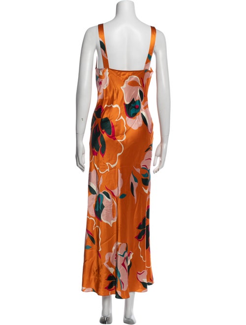 Reformation Silk Long Dress