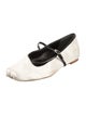 Reformation Satin Mary Jane Flats
