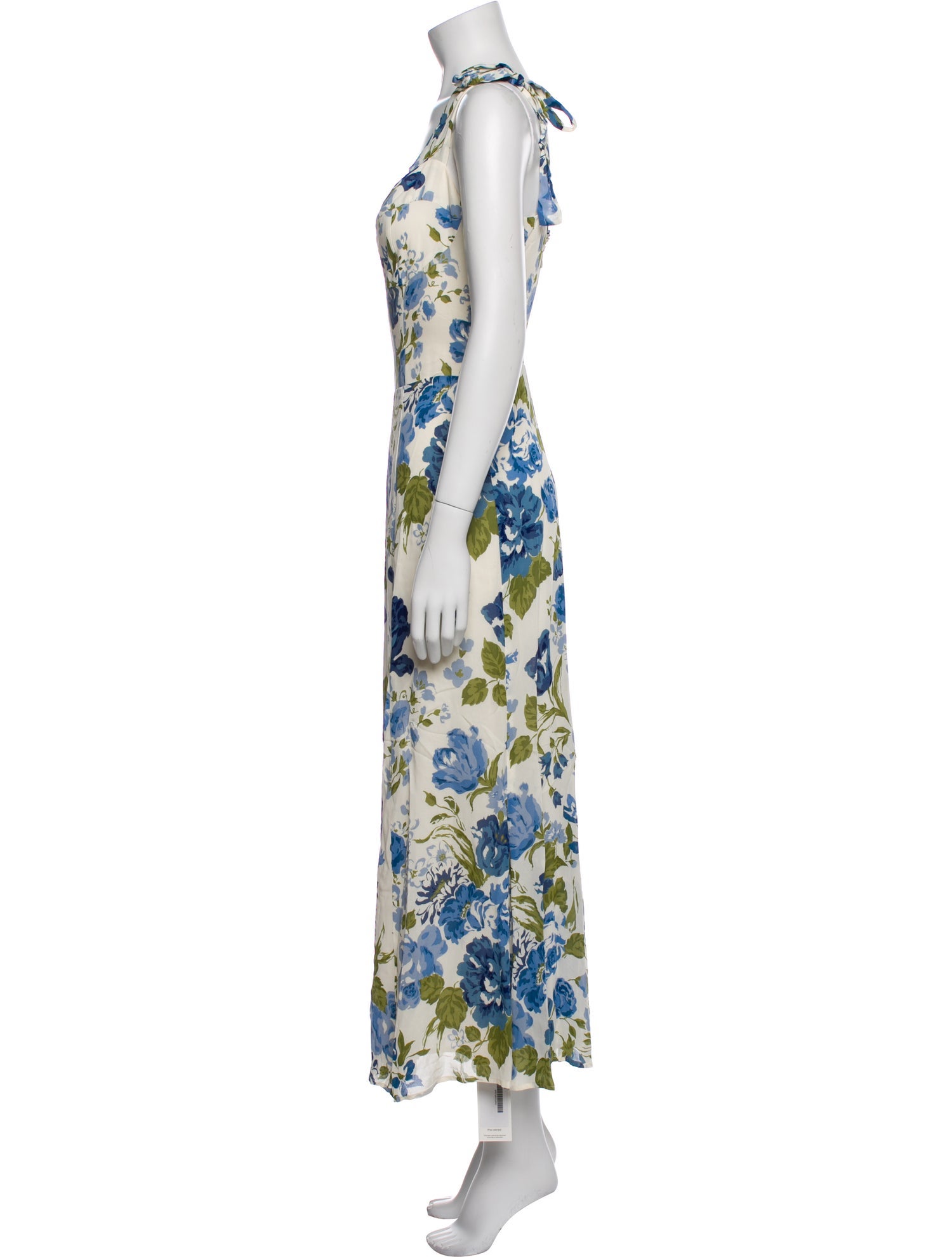 Reformation Floral Print Long Dress