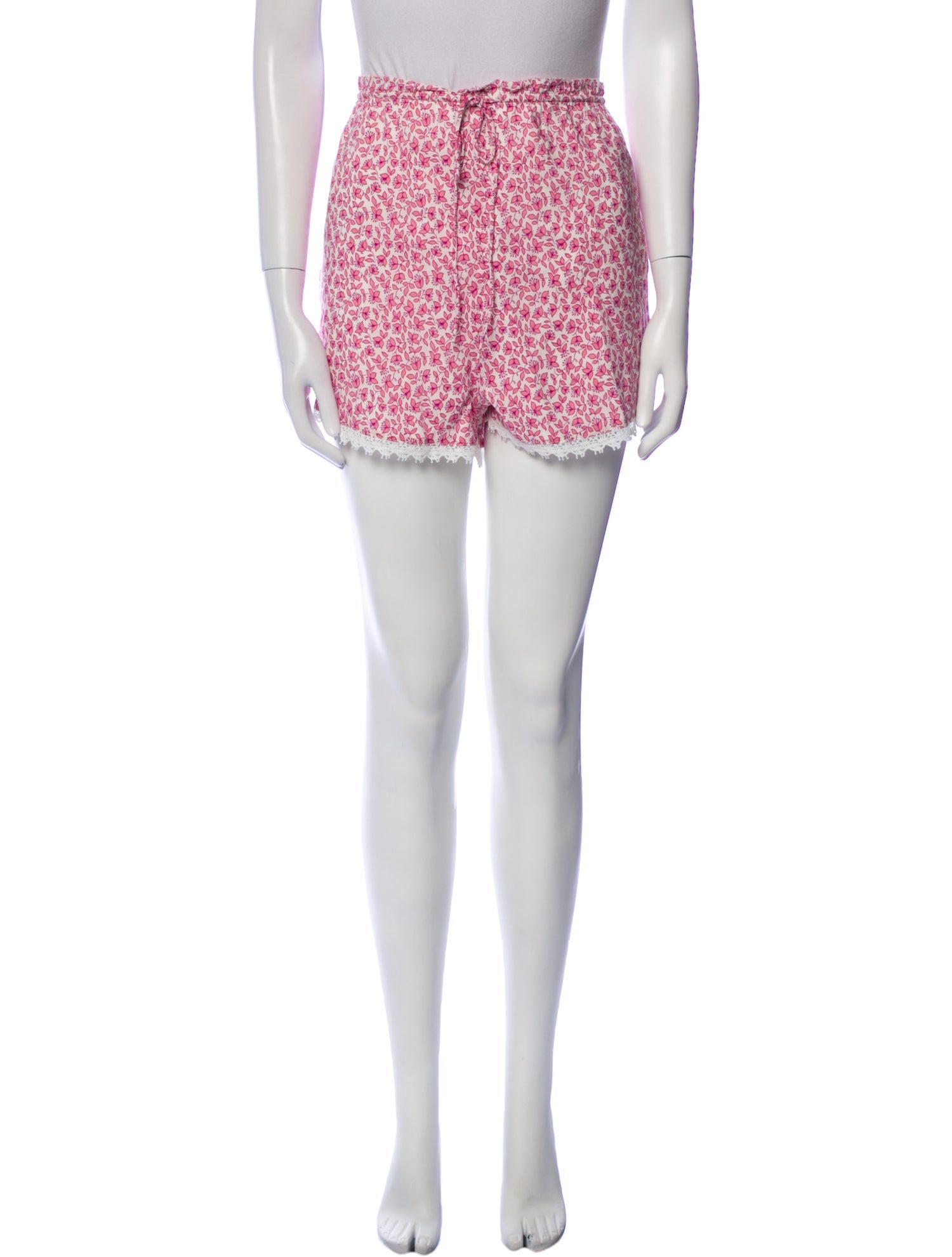 Reformation Floral Print Mini Shorts w/ Tags