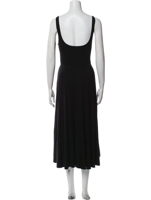 Reformation Square Neckline Midi Length Dress