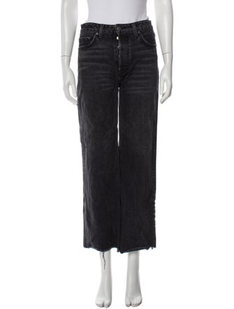 Reformation Mid-Rise Wide Leg Jeans