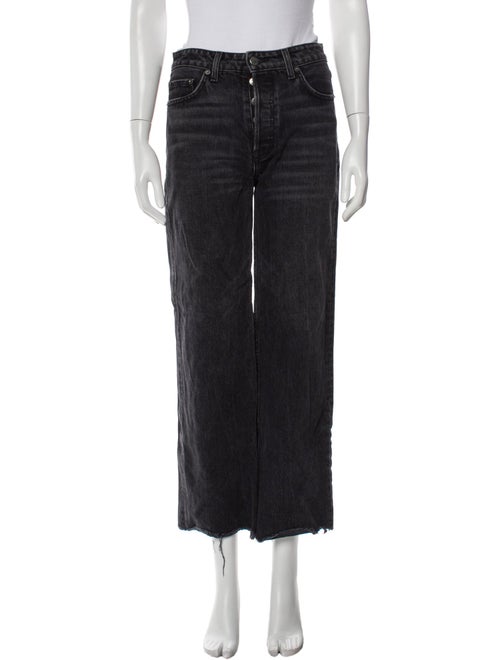 Reformation Mid-Rise Wide Leg Jeans