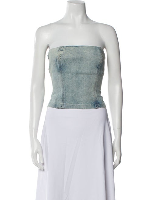 Reformation Strapless Crop Top