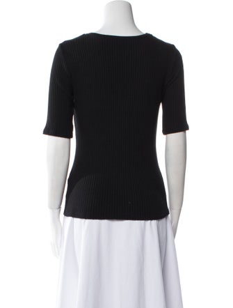 Reformation Scoop Neck Short Sleeve T-Shirt