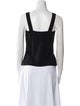 Reformation Square Neckline Sleeveless Crop Top