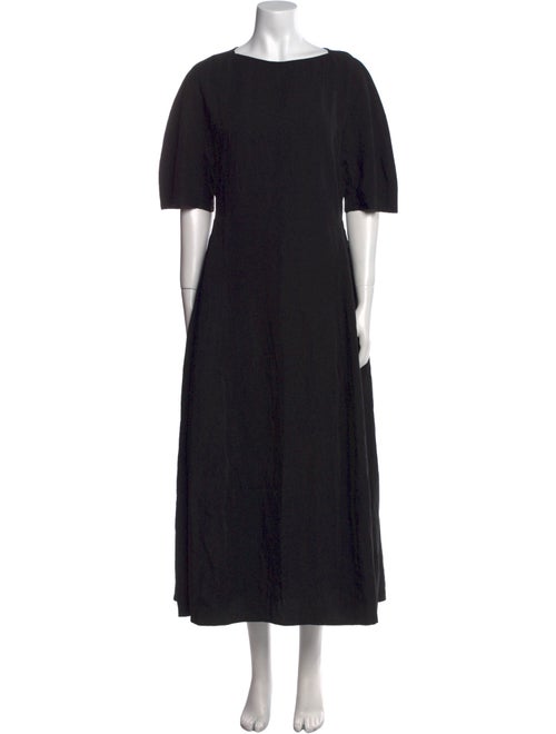 Reformation Bateau Neckline Long Dress
