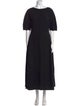 Reformation Bateau Neckline Long Dress