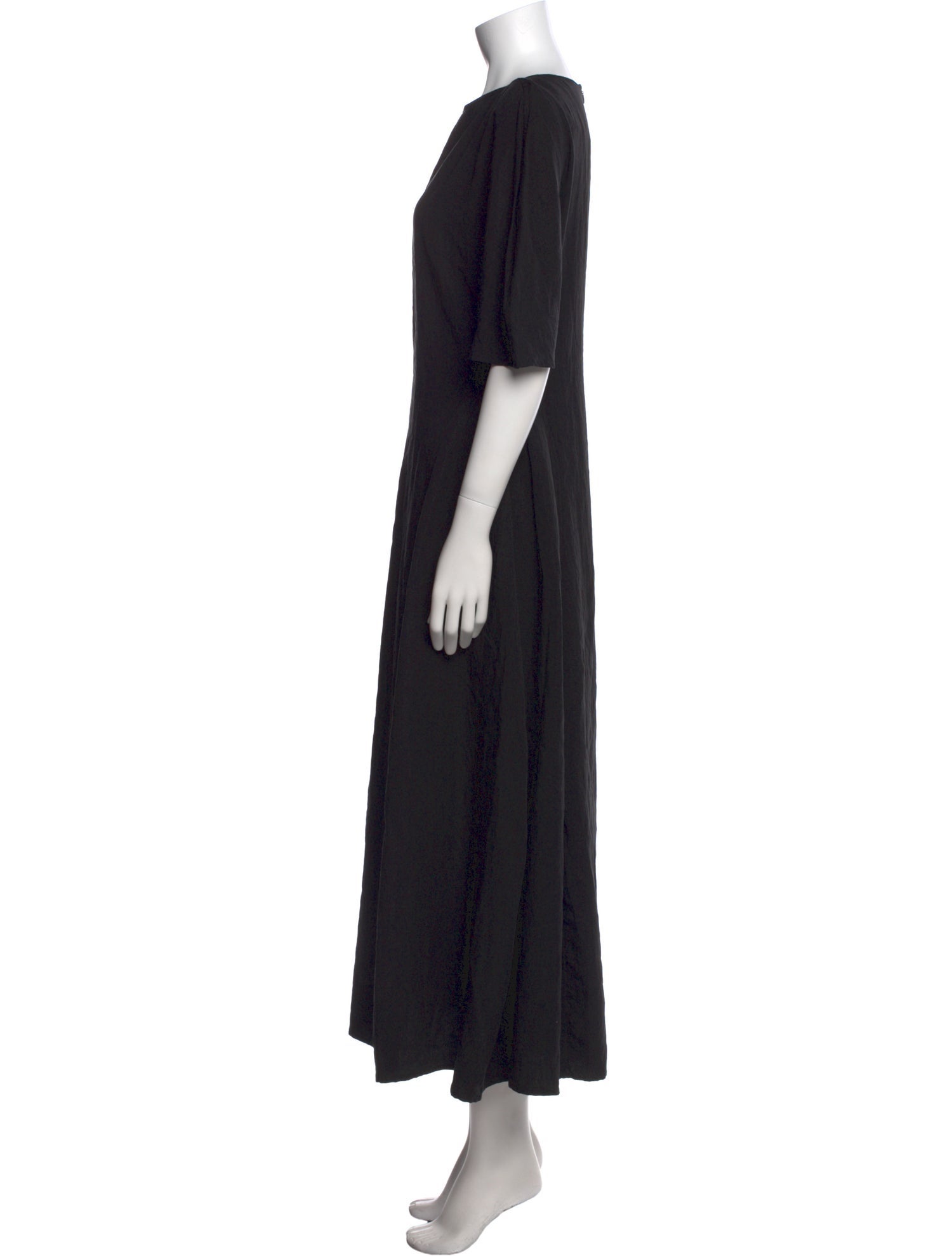 Reformation Bateau Neckline Long Dress