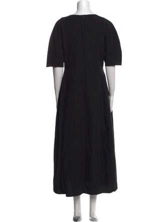 Reformation Bateau Neckline Long Dress
