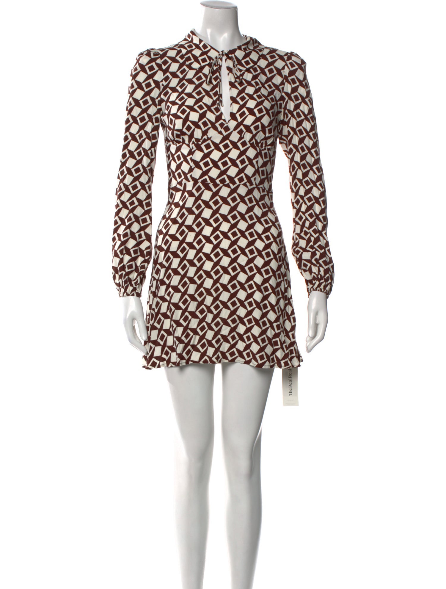 Reformation Printed Mini Dress