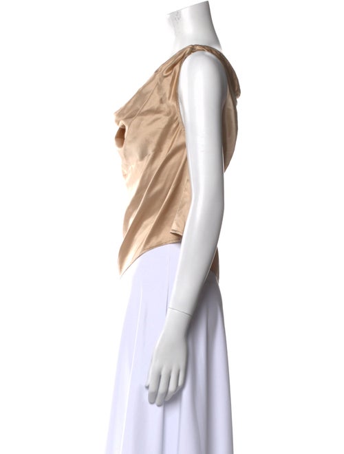 Reformation Silk Cowl Neck Top