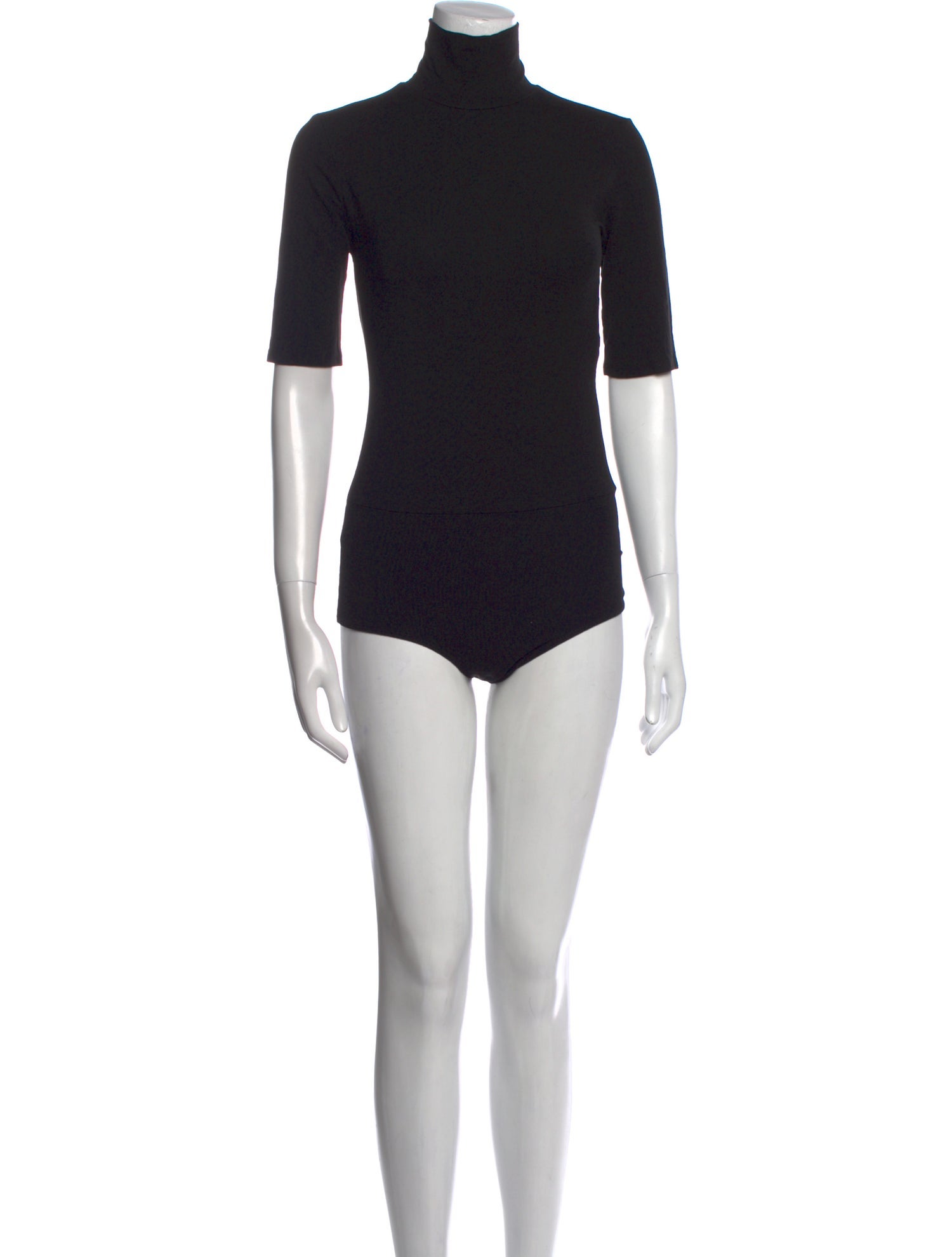 Reformation Turtleneck Short Sleeve Bodysuit