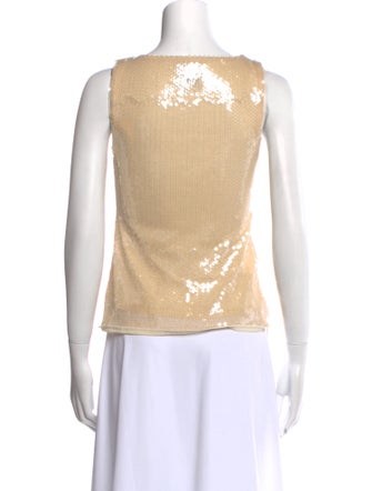 Reformation Bateau Neckline Sleeveless Top