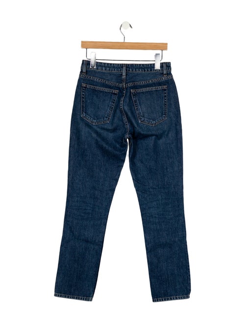 Reformation Mid-Rise Straight Leg Jeans
