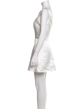 Reformation Bateau Neckline Mini Dress