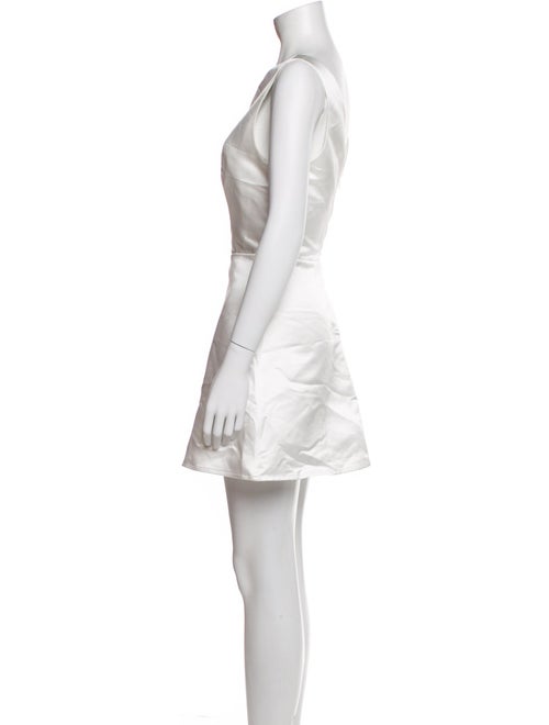 Reformation Bateau Neckline Mini Dress