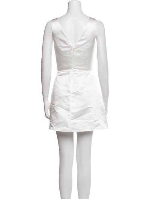 Reformation Bateau Neckline Mini Dress