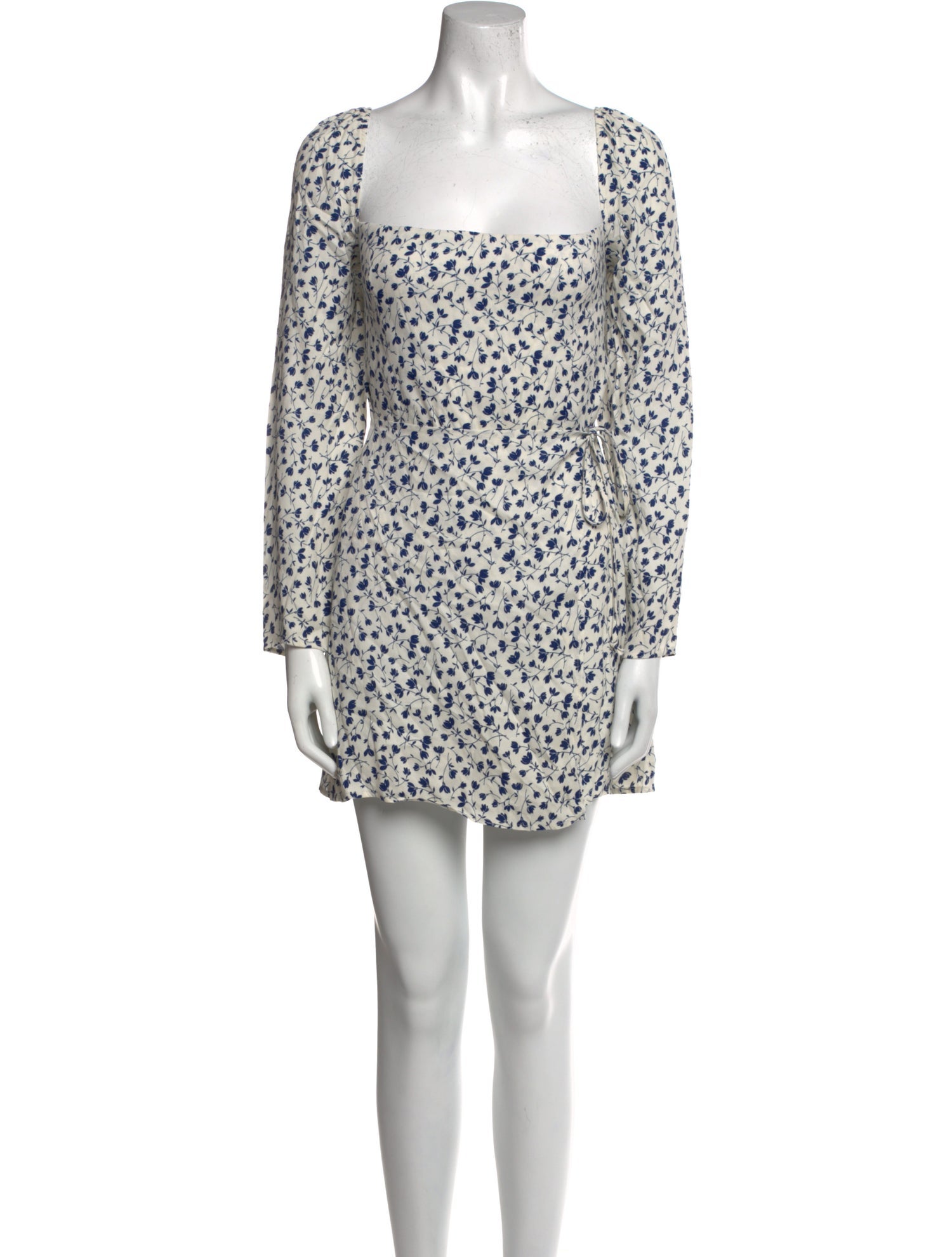 Reformation Floral Print Mini Dress