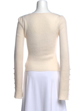 Reformation Cashmere Square Neckline Sweater
