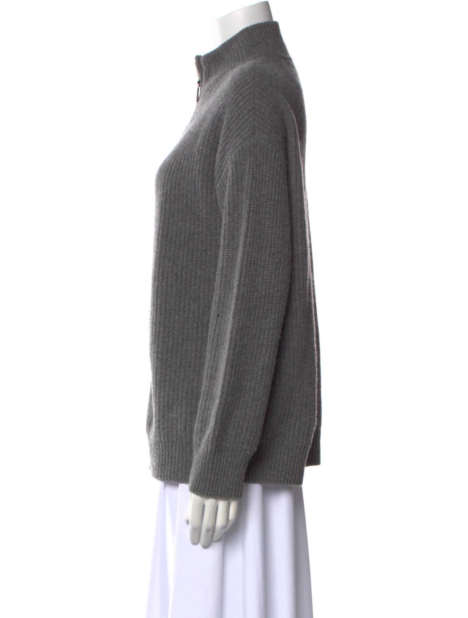 Reformation Cashmere Mock Neck Sweater