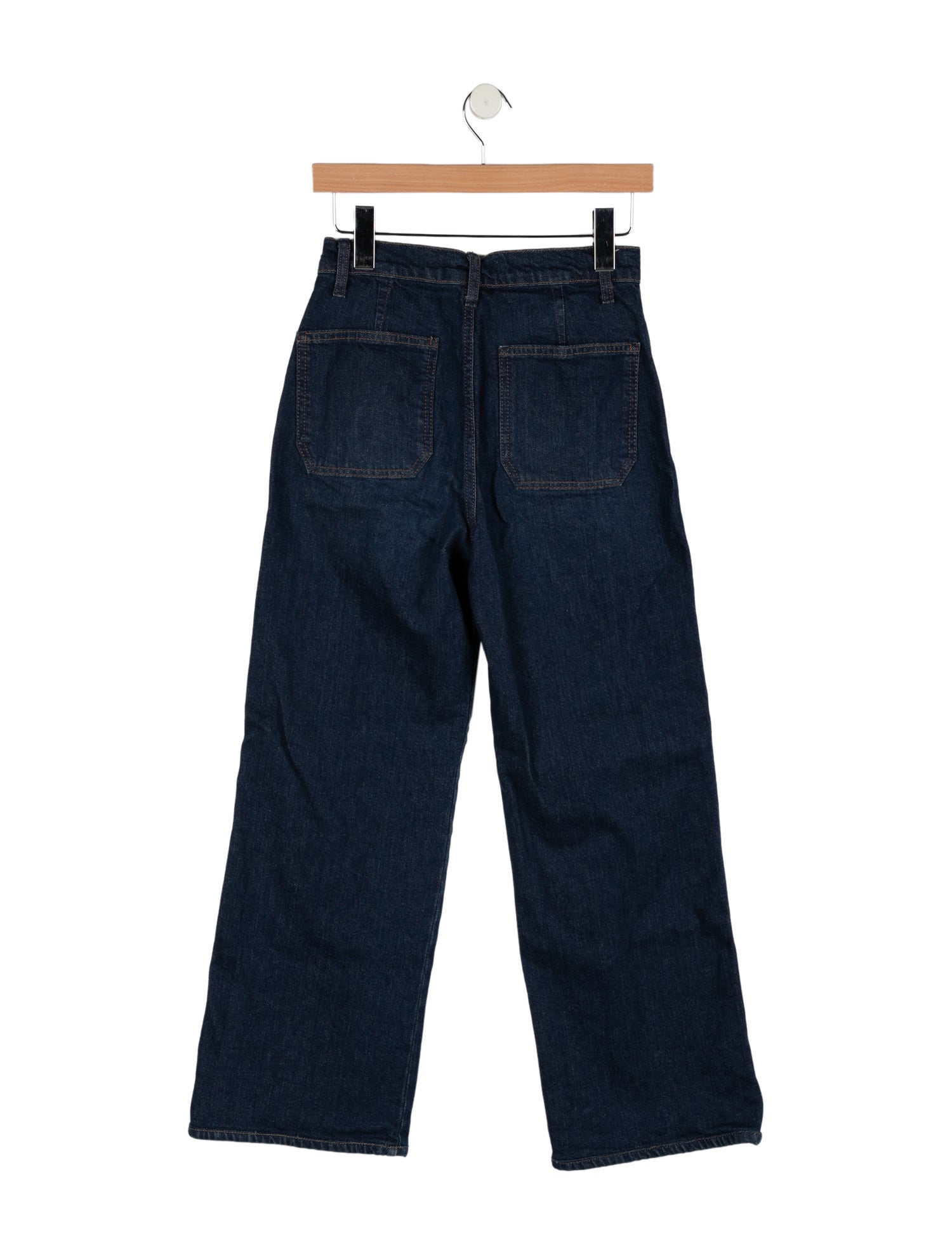 Reformation Mid-Rise Wide Leg Jeans