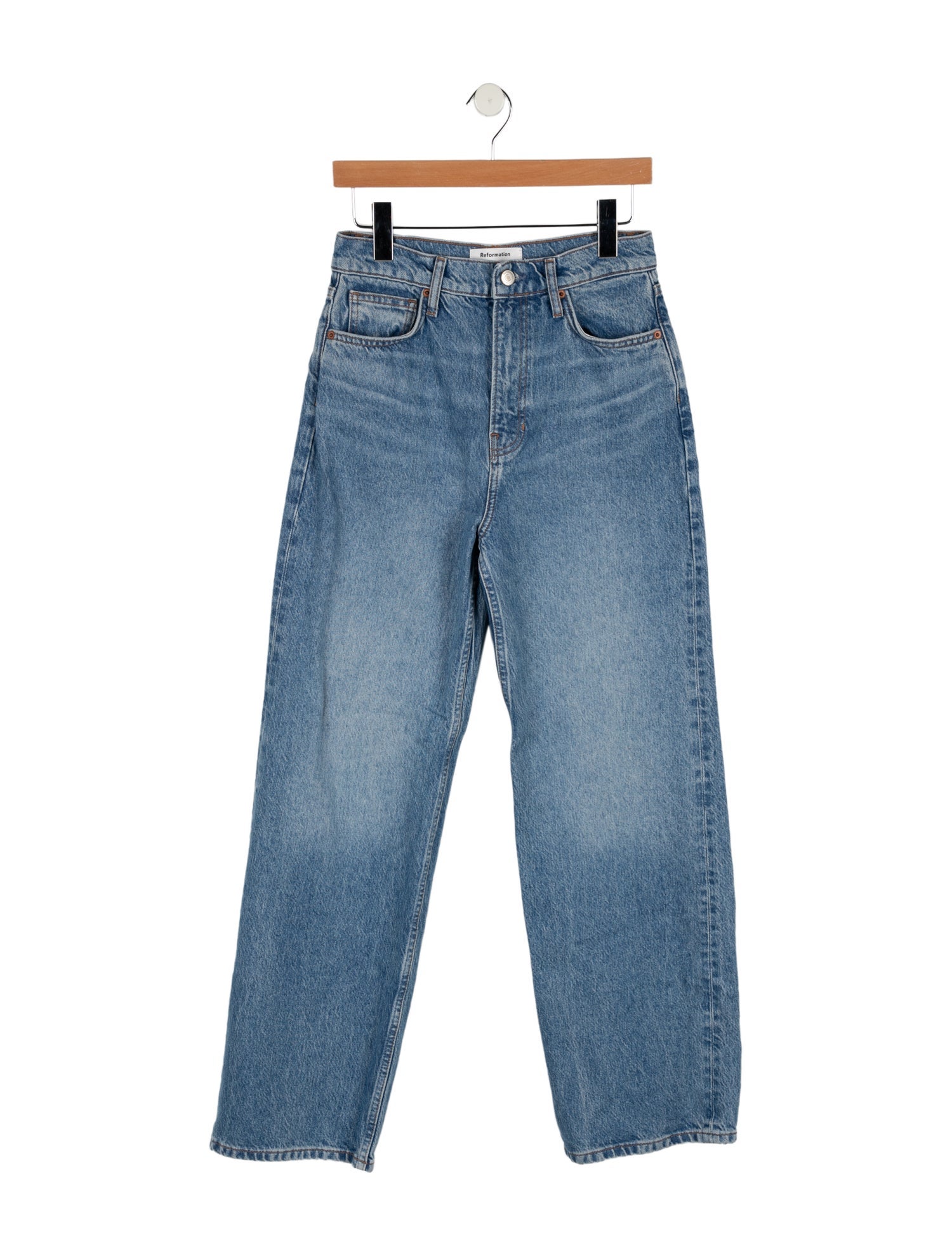 Reformation High-Rise Wide Leg Jeans