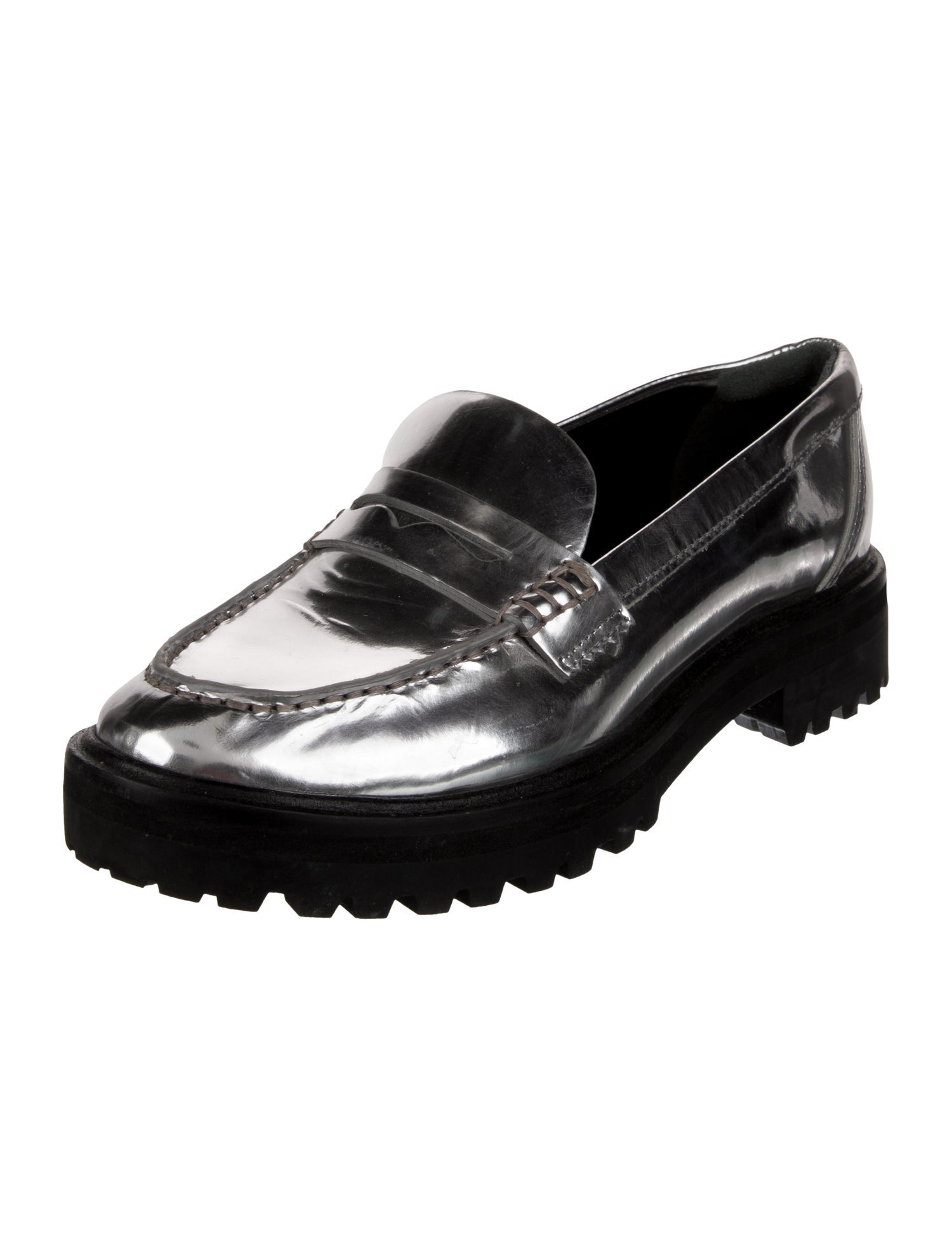 Reformation Patent Leather Loafers